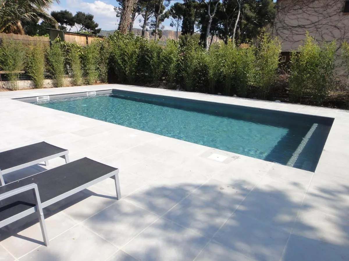 Home Cassis - Maison Les Calanques - Piscine Chauffee